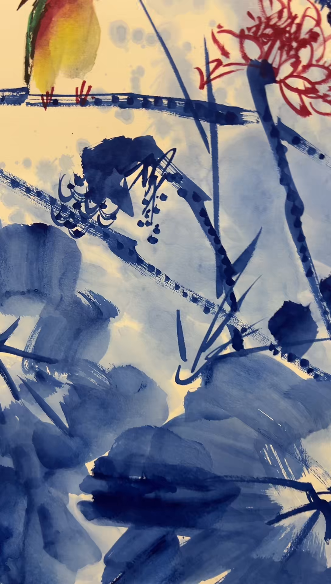国画李纲-2.7平尺-国画作品