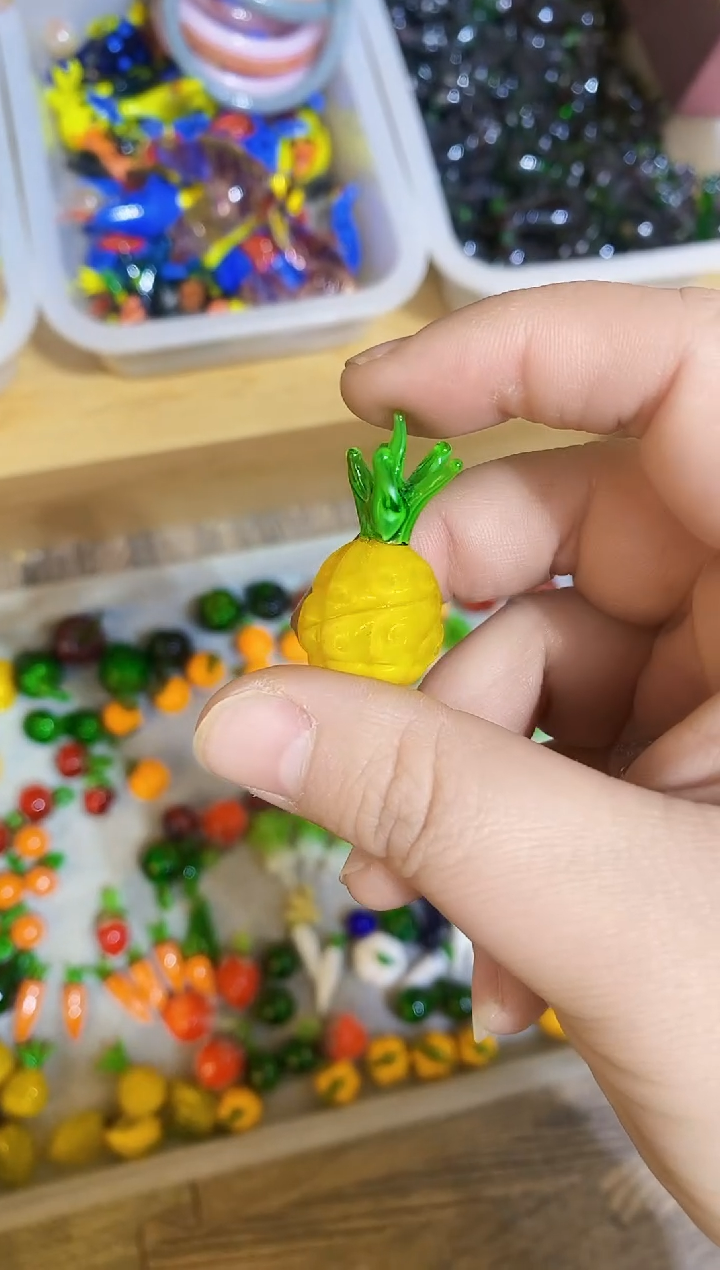 【闪购商品】琉璃手工艺品菠萝啊