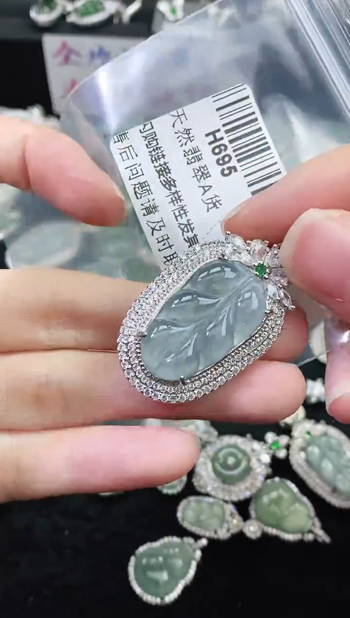 【闪购商品】翡翠颈饰未镶嵌精美翡翠-多样性只发一件H695