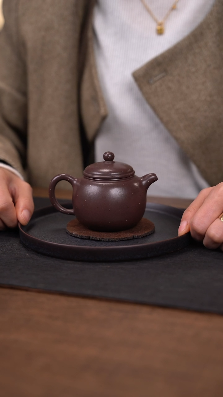 【闪购商品】紫砂茶杯玄纁匠器  匏樽