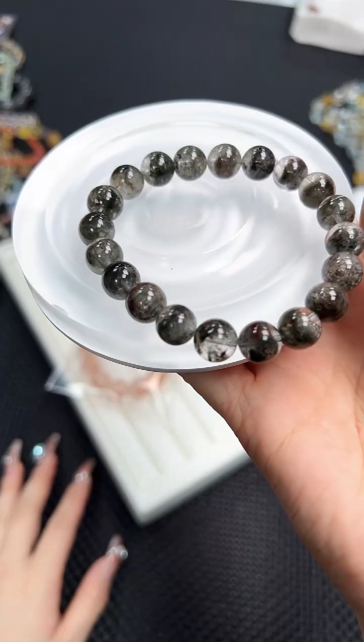 手串未镶嵌水晶86m多样性发其一/1条默认微瑕