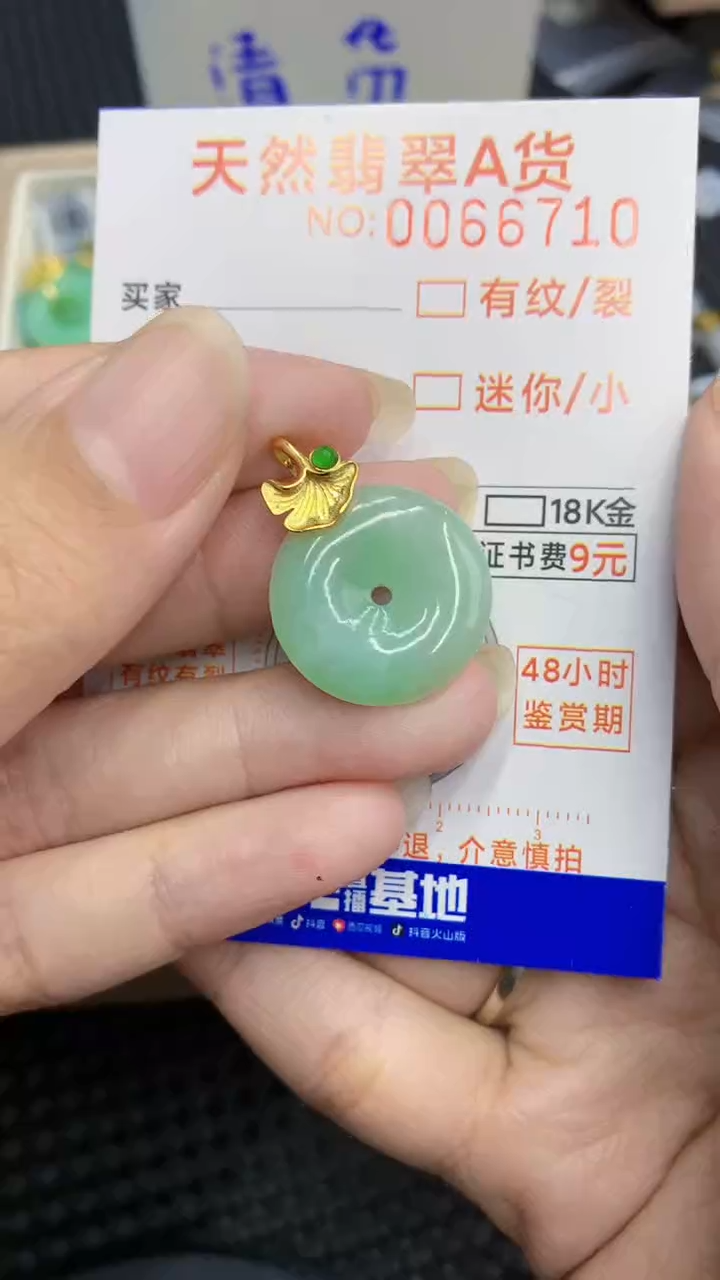 【闪购商品】翡翠颈饰银S925镶嵌            8
