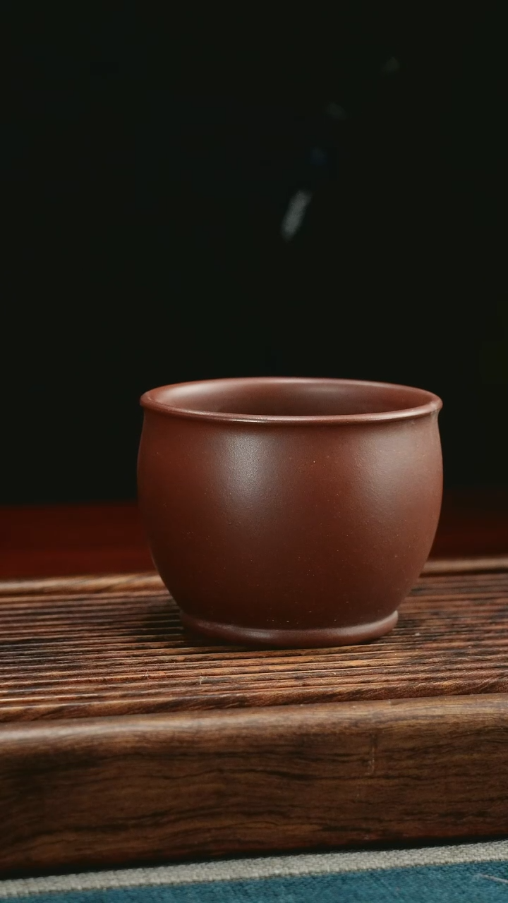 【闪购商品】紫砂茶杯底槽清缸杯