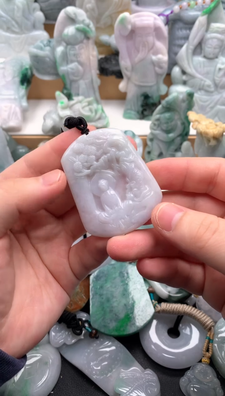 吊坠(不含链)未镶嵌翡翠1