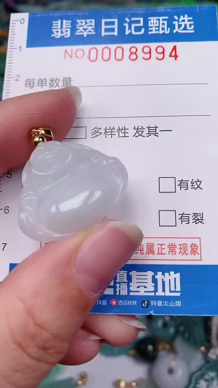 【闪购商品】翡翠颈饰未镶嵌00008994