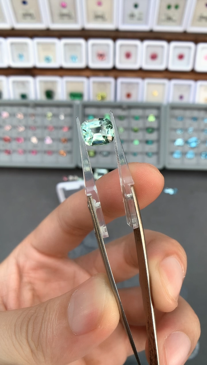 【闪购商品】定制碧玺裸石未镶嵌3.39ct