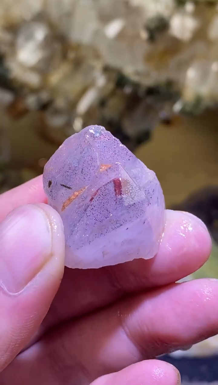 未镶嵌珠宝半成品水晶107号四川超七花园水晶原石