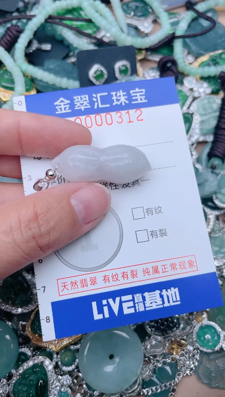 【闪购商品】翡翠颈饰未镶嵌312.......1