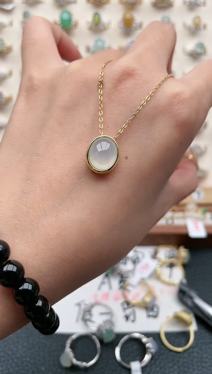 【闪购商品】翡翠戒指银S925镶嵌1111