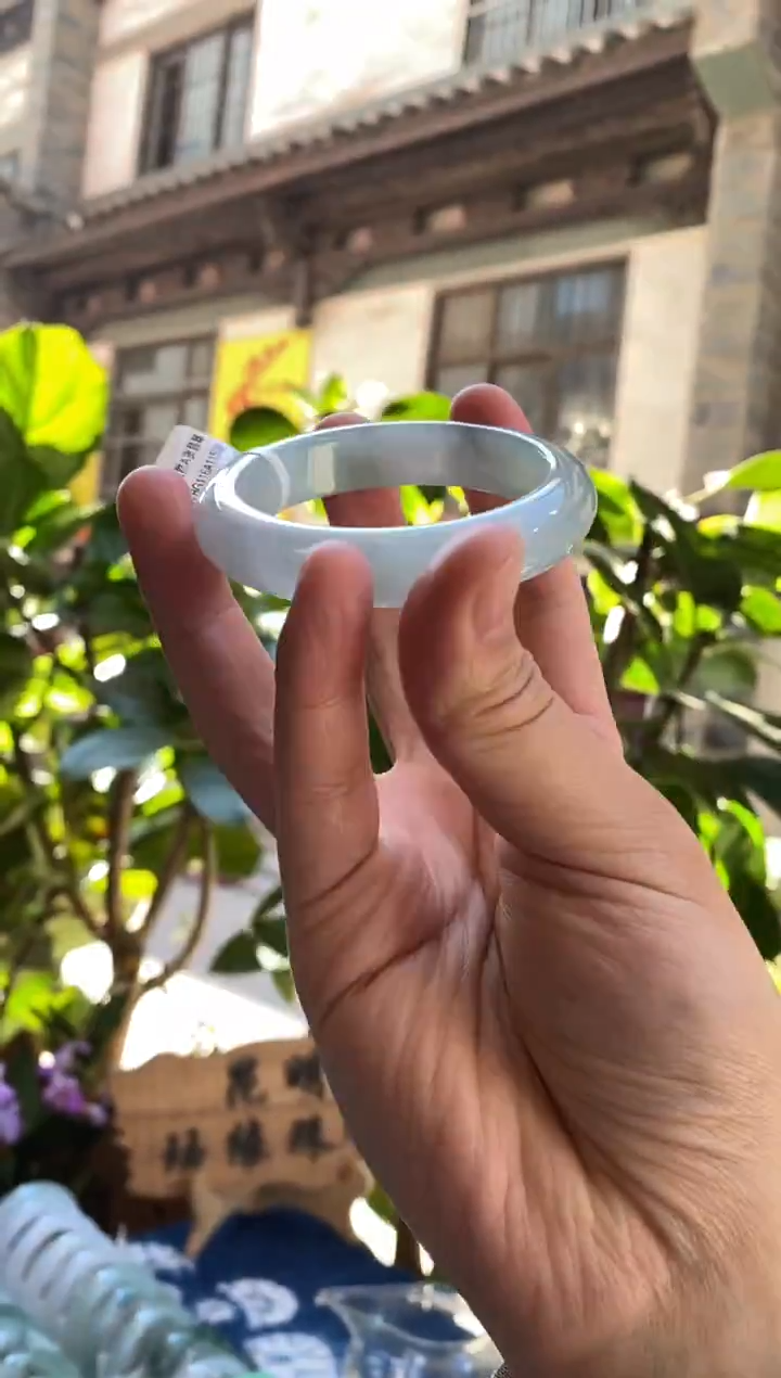 未镶嵌手镯翡翠53圈