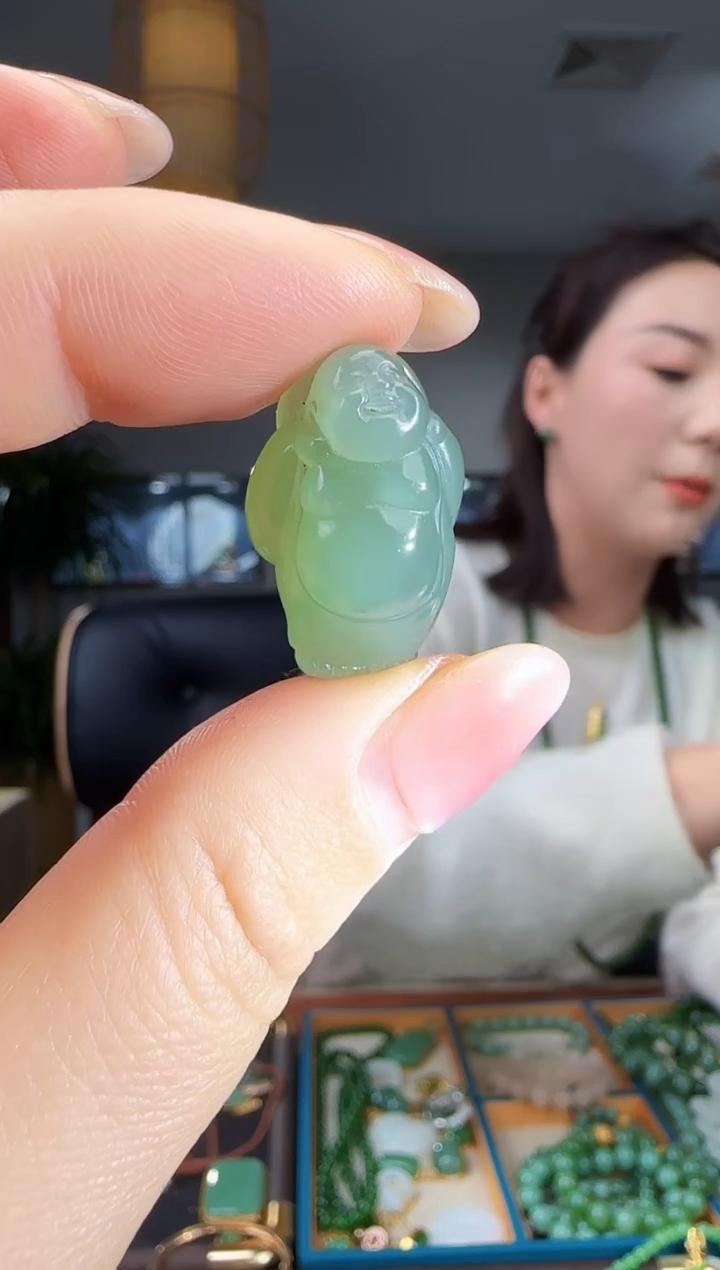吊坠(不含链)未镶嵌和田玉栓绳子发货 