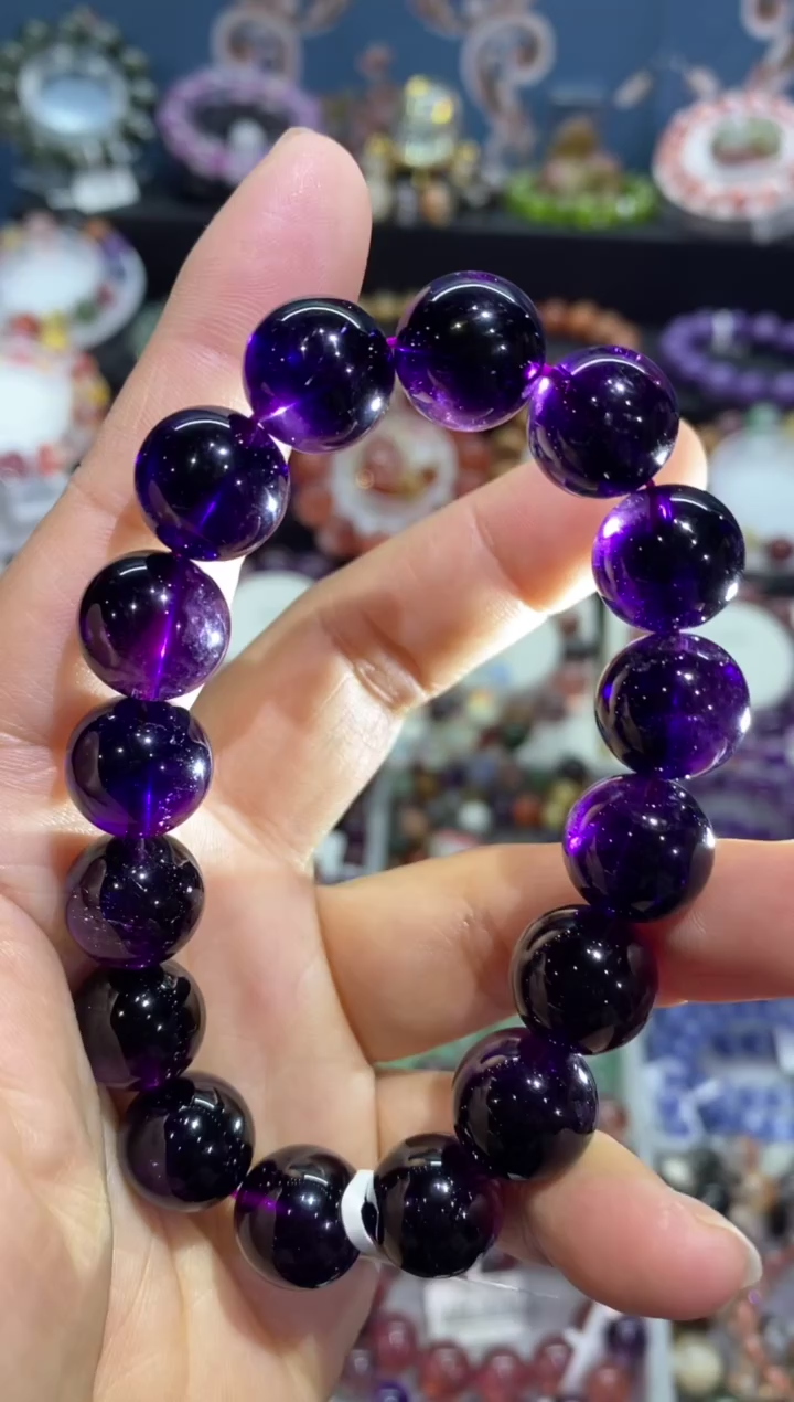 【闪购商品】水晶手串未镶嵌烟花紫 紫超七13+