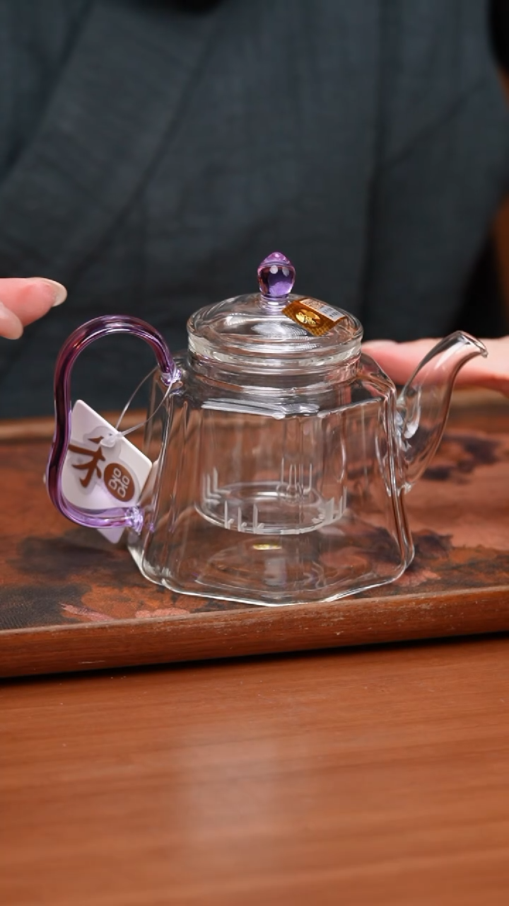 【闪购商品】禾器/晶彩锦瑞壶/浅紫色