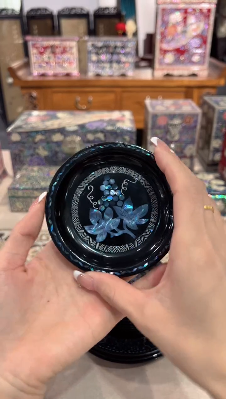 【闪购商品】微瑕老货·弘贝雅螺钿漆器文化馆