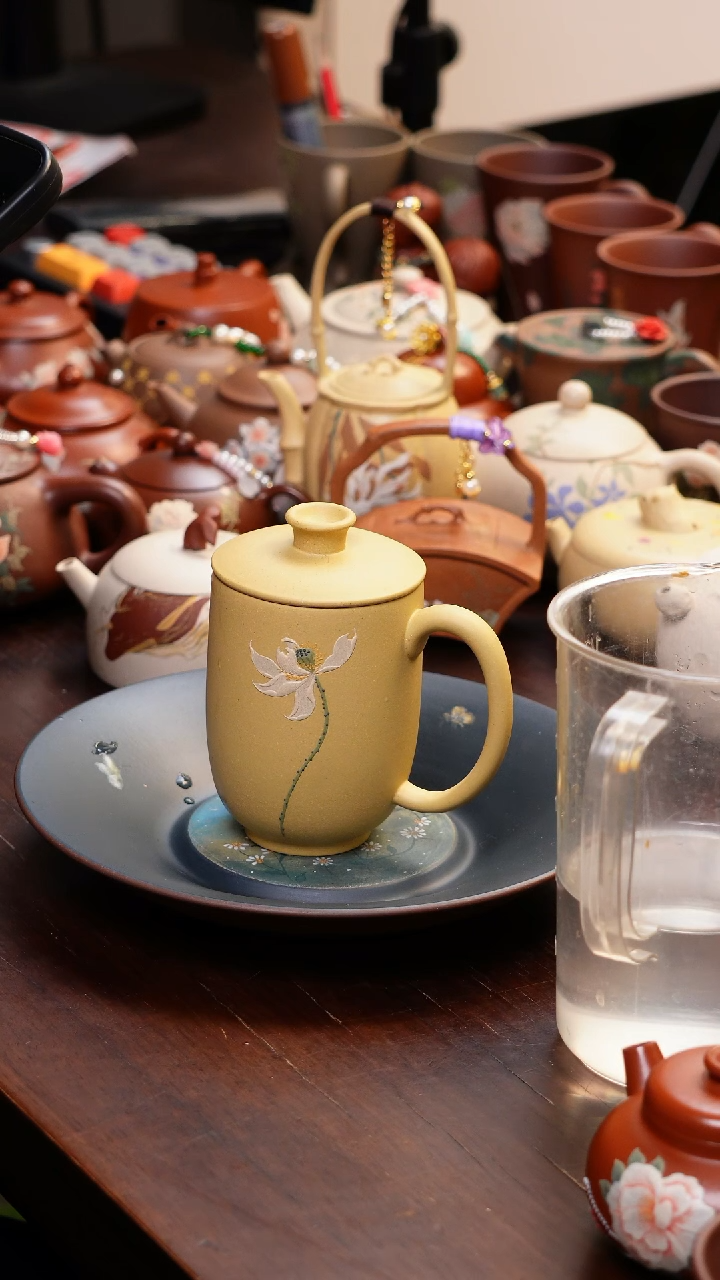 【闪购商品】原矿紫砂朱泥杯子