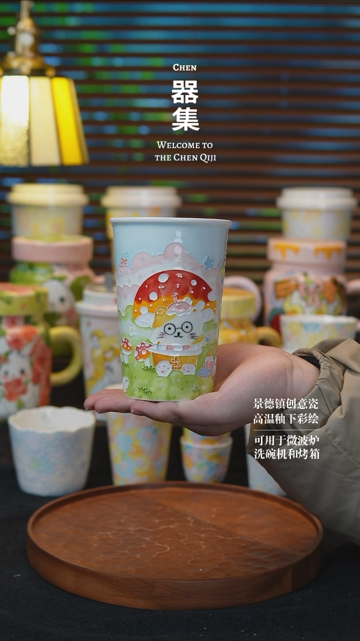 其他白泥景德镇纯手工创意瓷