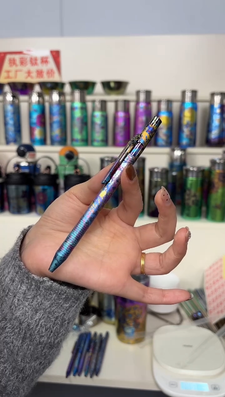 钛合金钛笔  夏威夷 
