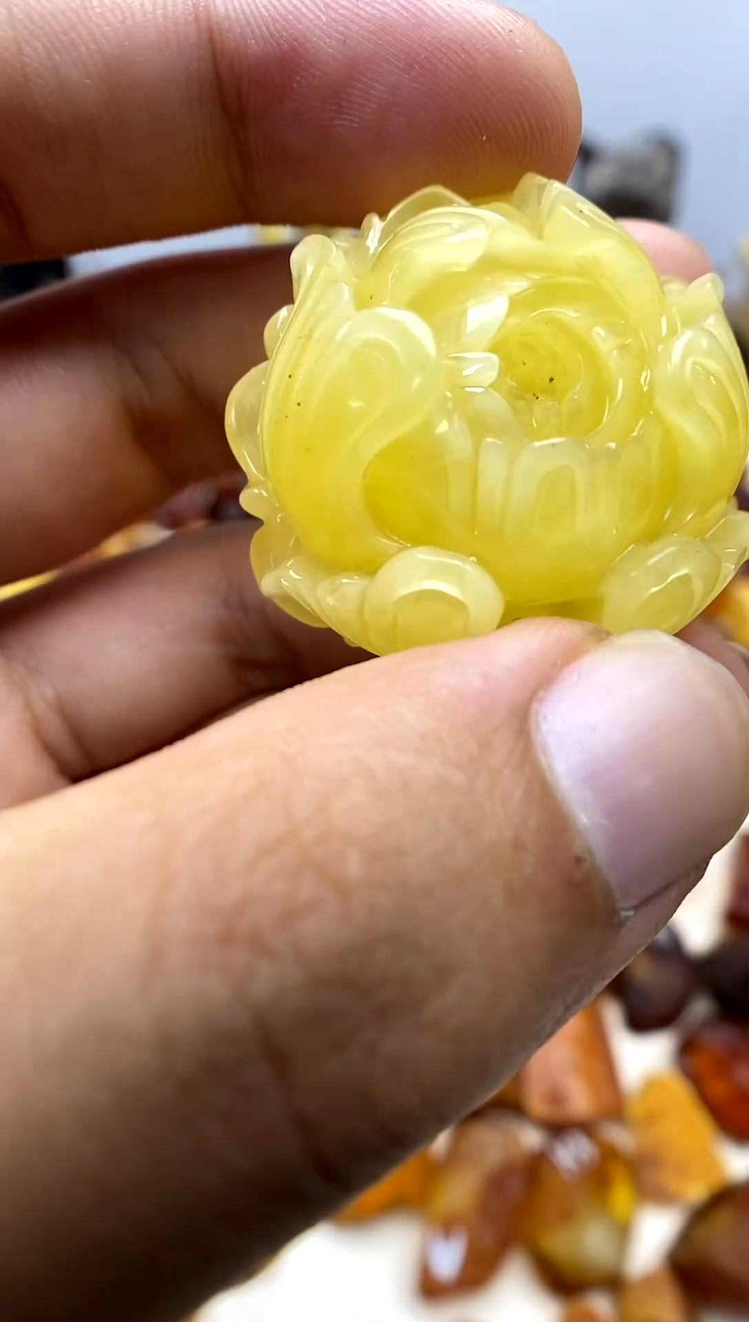 定制琥珀天然琥珀蜜蜡原石