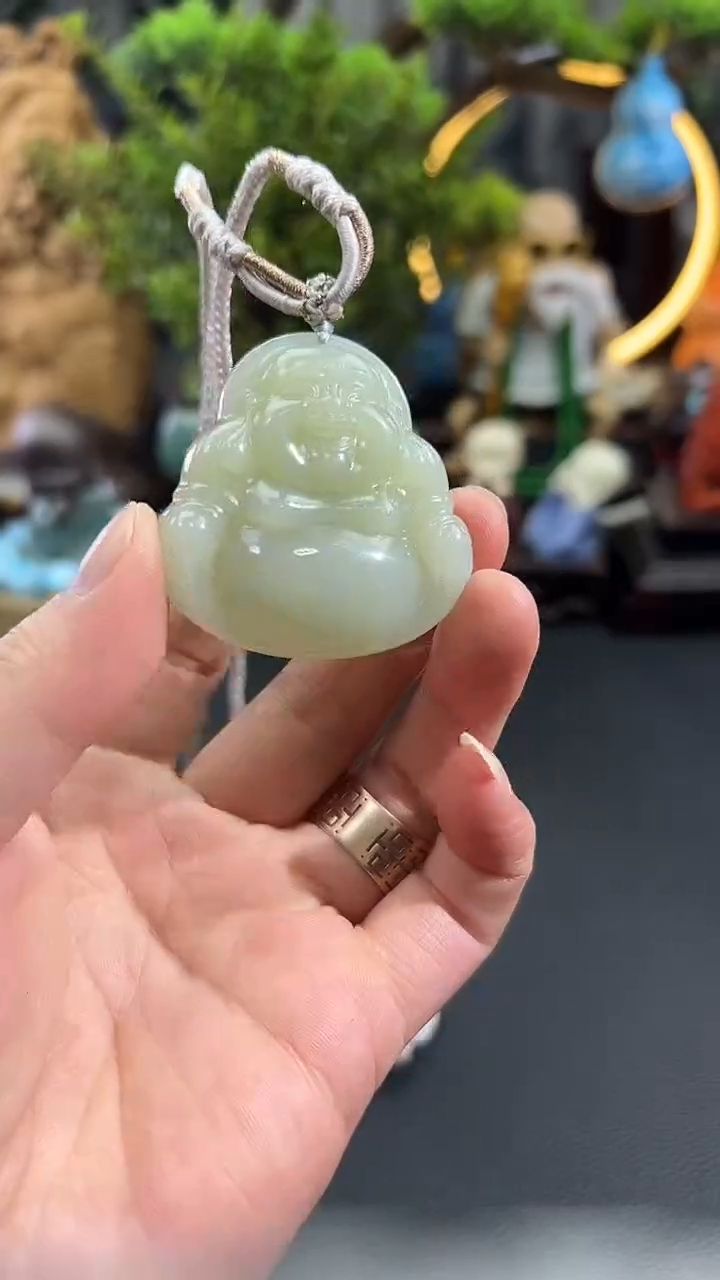 颈饰未镶嵌和田玉 AA1268 多样性发货其一