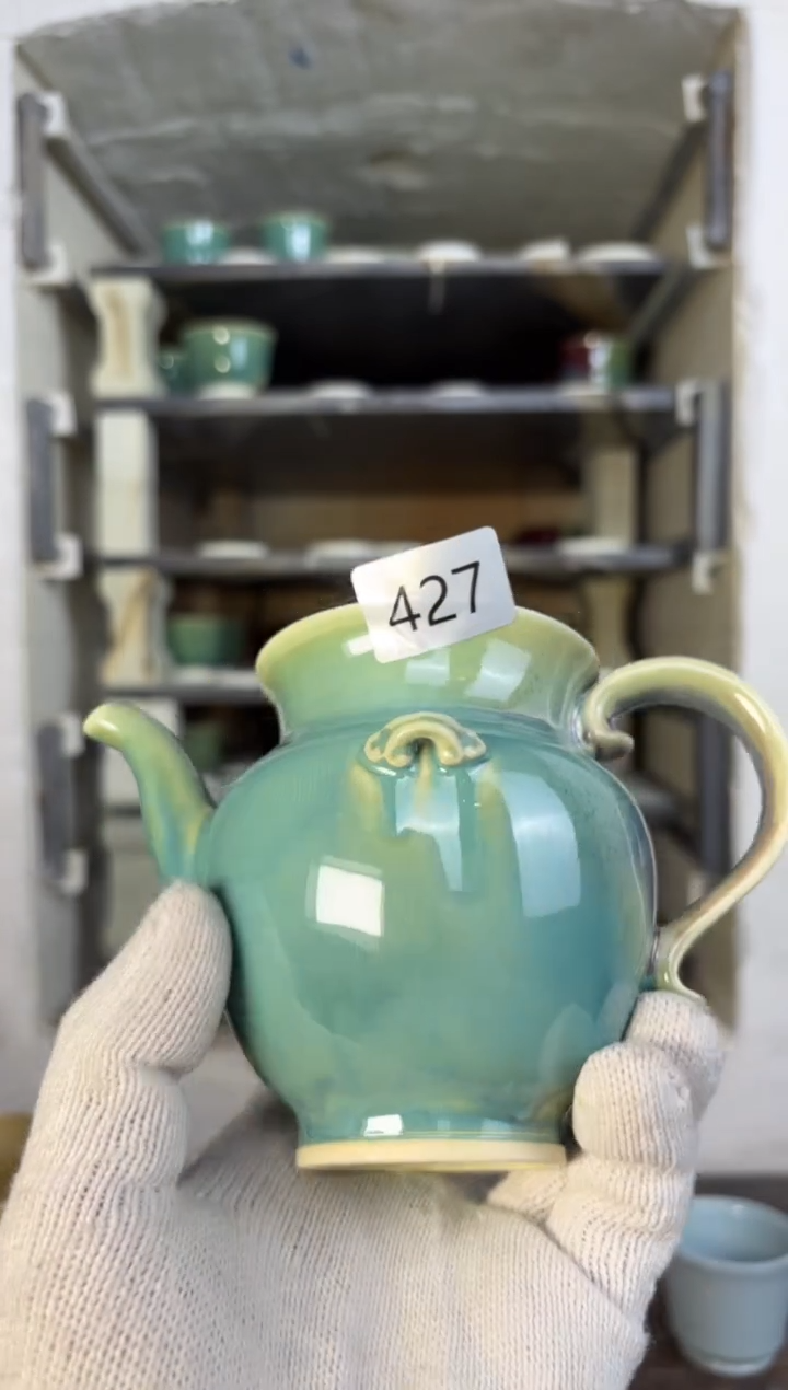 【闪购商品】摆件钧瓷窑变精品茶器