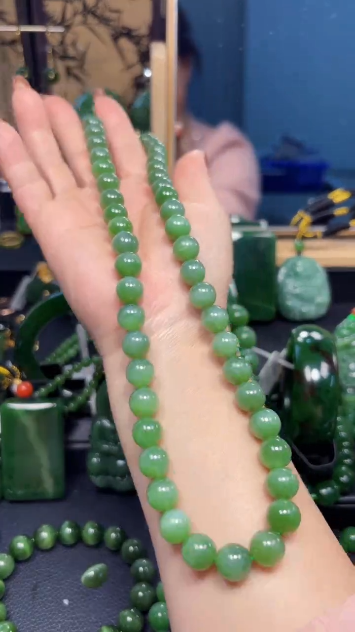 【闪购商品】和田玉（碧玉）颈饰未镶嵌1