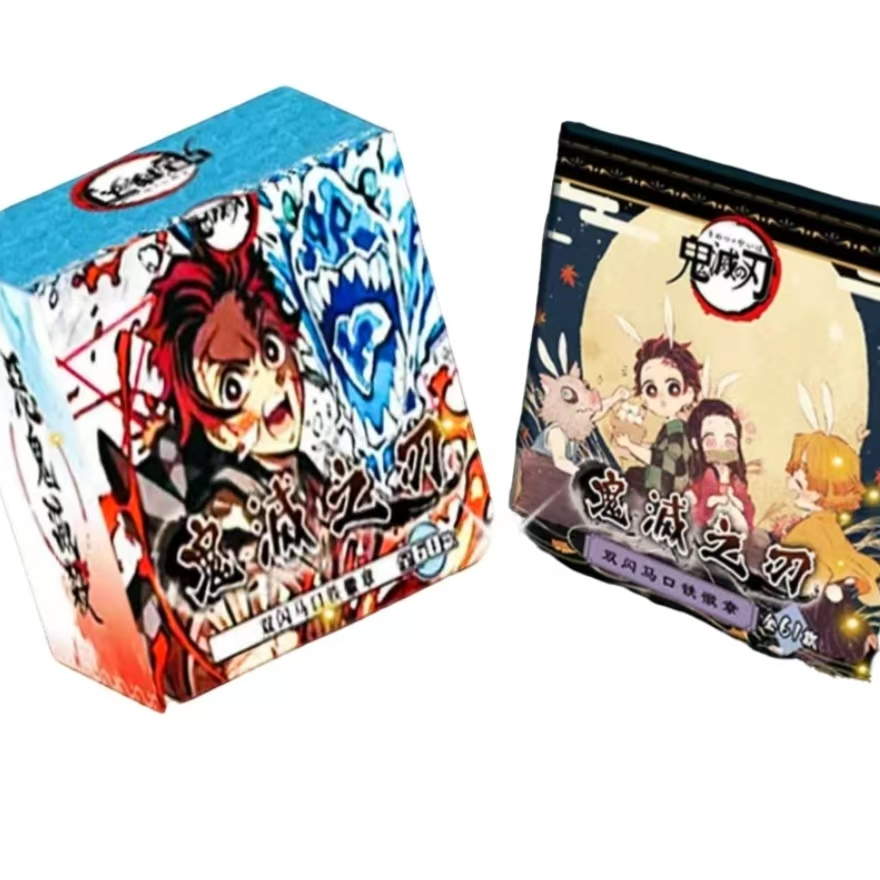 鬼灭之刃叽谷文创【鬼灭之刃】同人二创双闪马口铁徽章