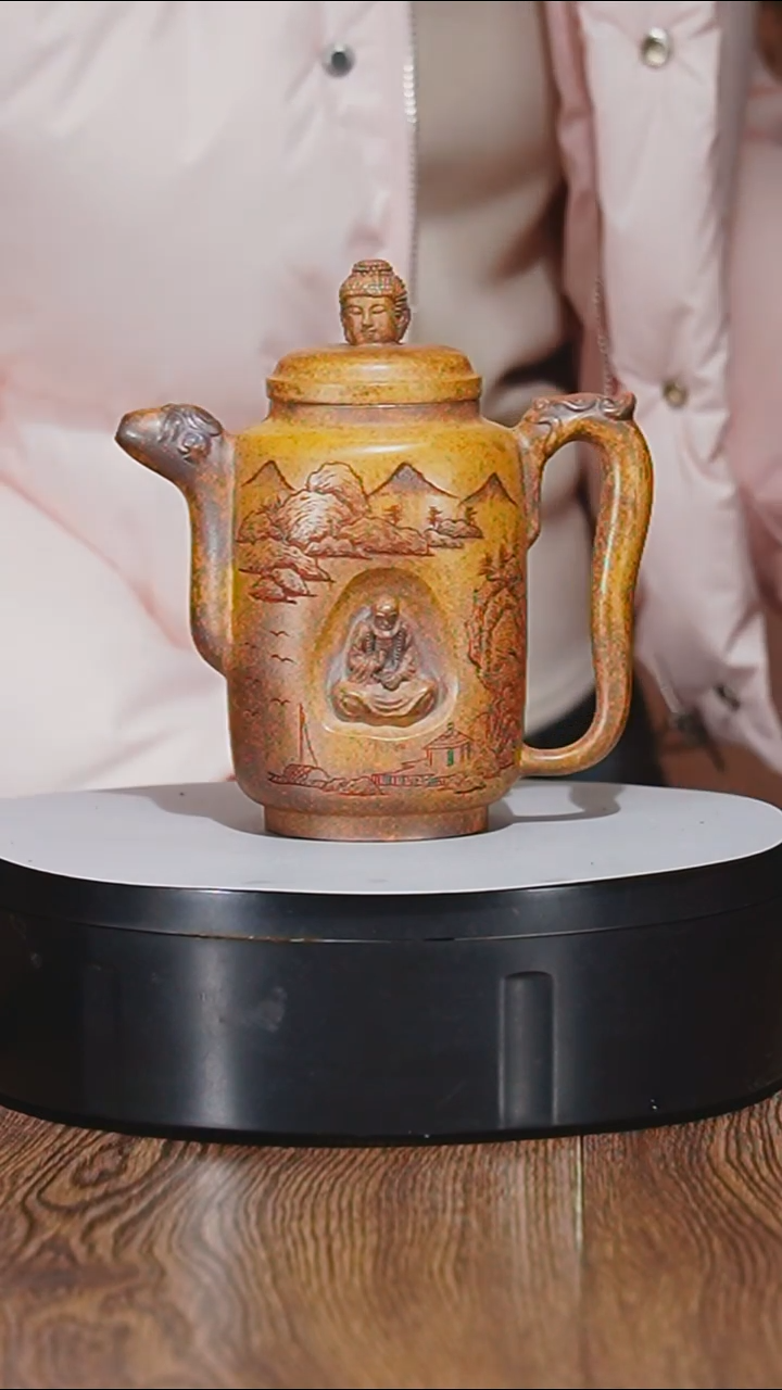 【闪购商品】宜兴原矿紫砂壶茶壶400C