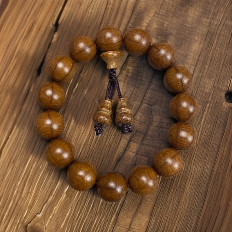 【老孙】六道木1.5*15葫芦款单圈手串（多样性发货）