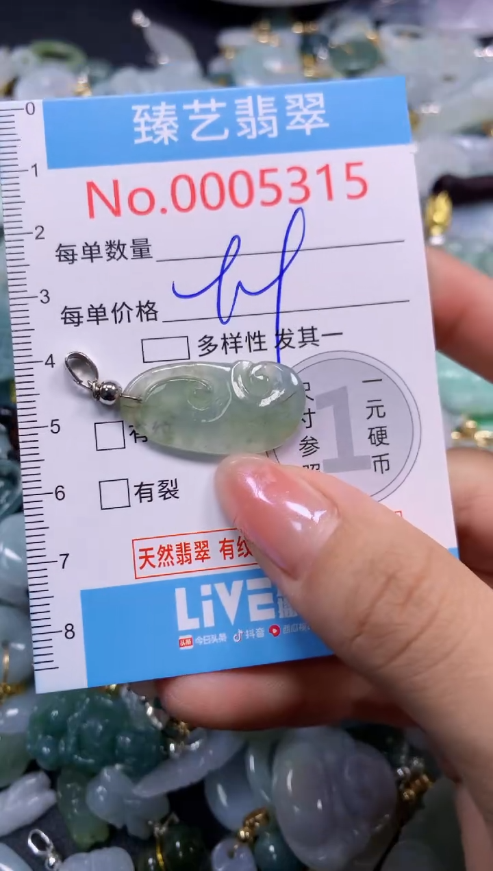 颈饰未镶嵌翡翠5315