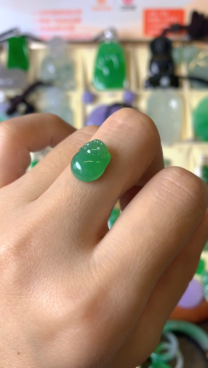 【闪购商品】定制翡翠未镶嵌1裸玉（客户意向镶嵌）