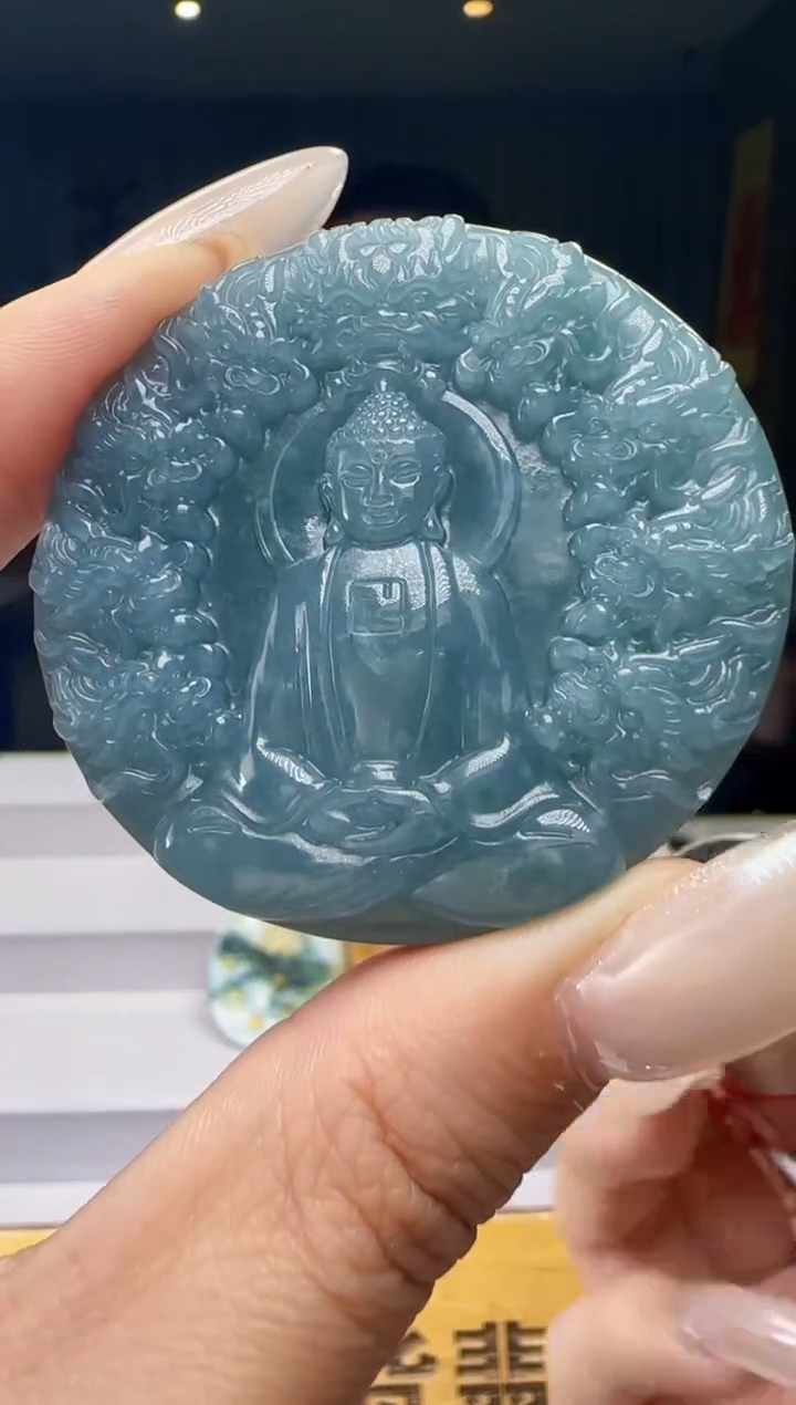 吊坠(赠链)未镶嵌翡翠多样性发其一MM@@WS51231006