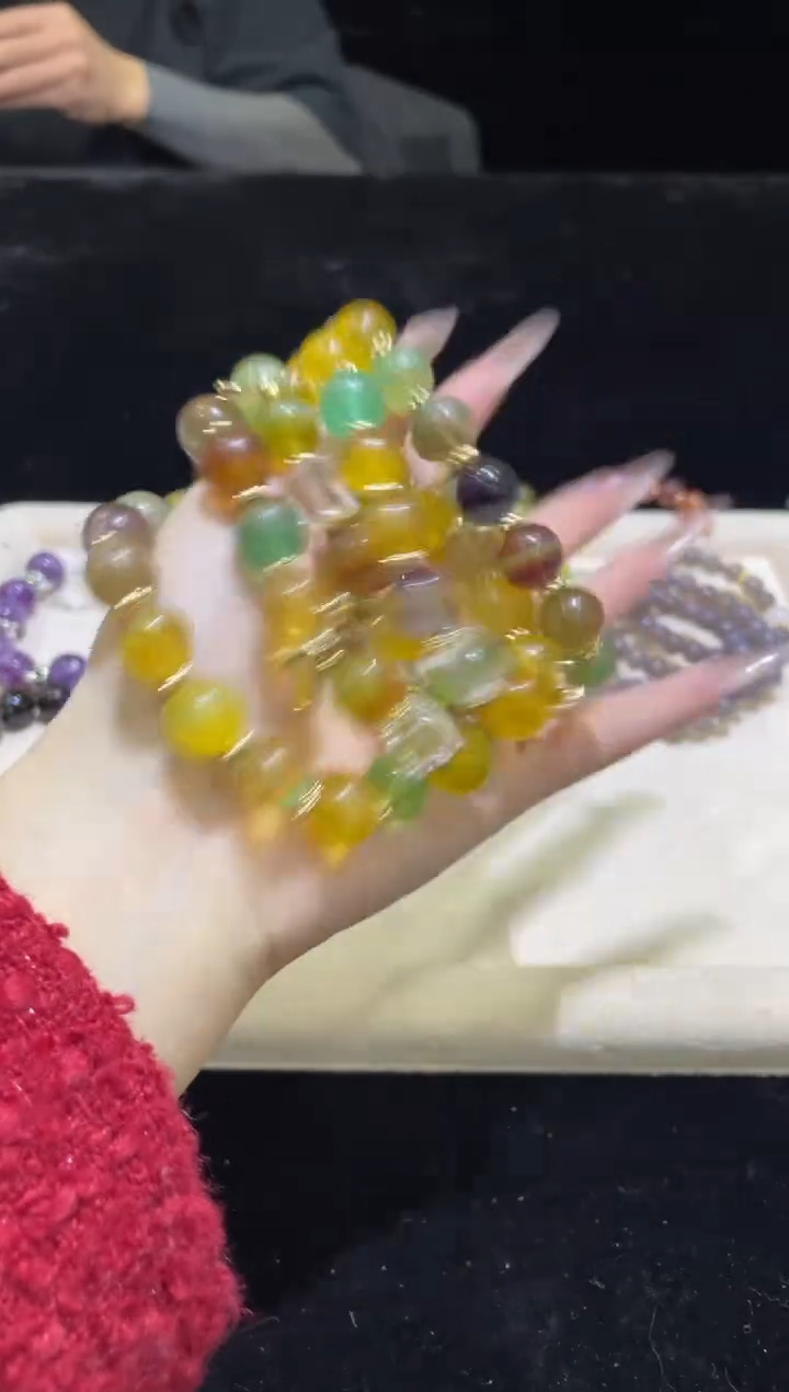 【闪购商品】水晶手链合金13浮力015