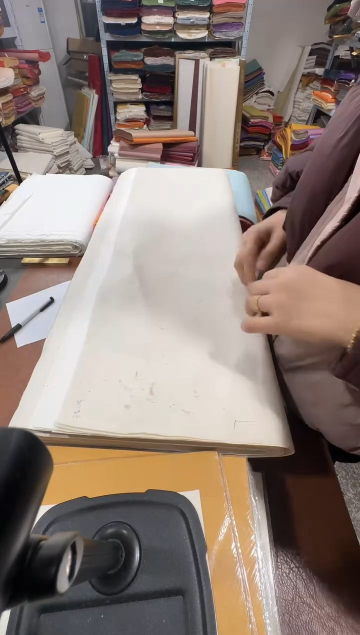 歪**正四尺 檀皮宣净皮100张 破12张