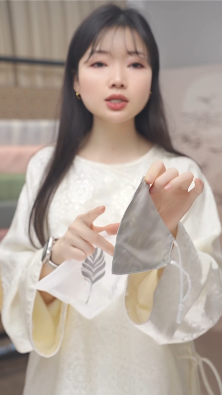 永*～桑蚕丝竹叶口罩*1