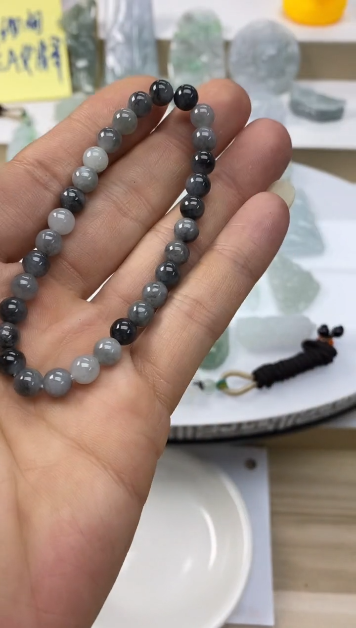 颈饰未镶嵌翡翠11天然缅甸翡翠A货