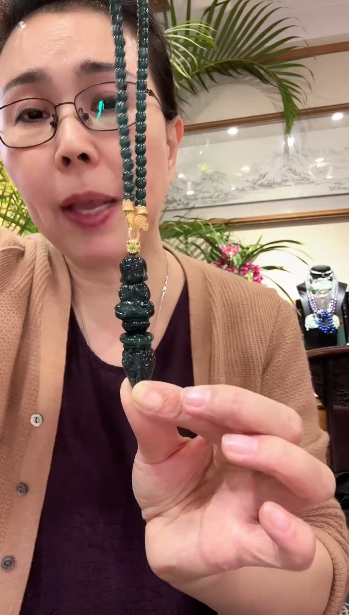 【闪购商品】翡翠颈饰未镶嵌国风