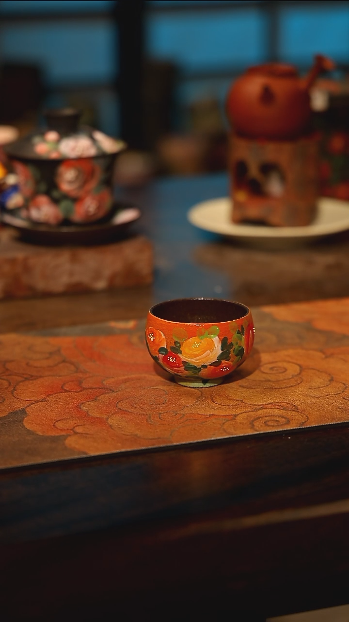 陶瓷景德镇高温釉下彩手工手绘款式