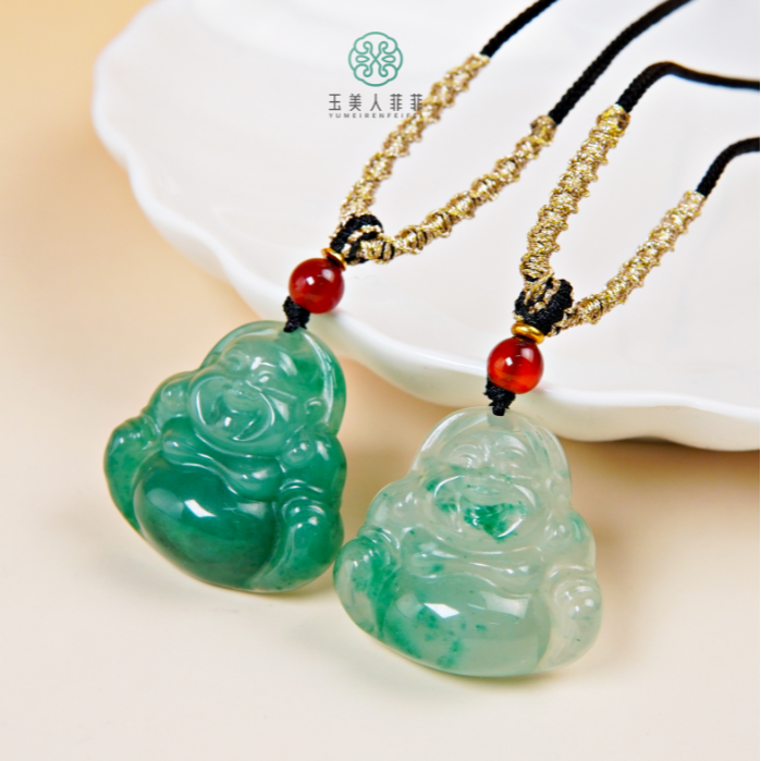 石惑珠宝~独龙玉佛公吊坠约30*30mm^多样性发一