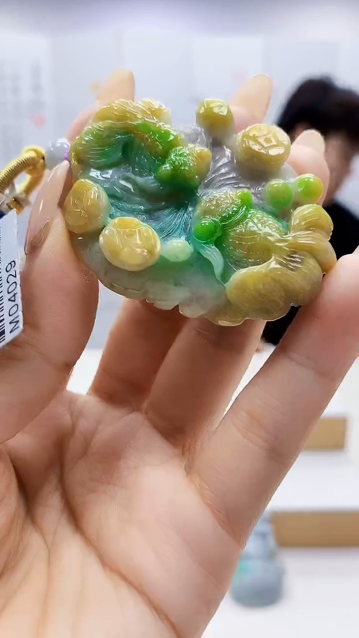 未镶嵌定制翡翠5145ty-毛货挂件11