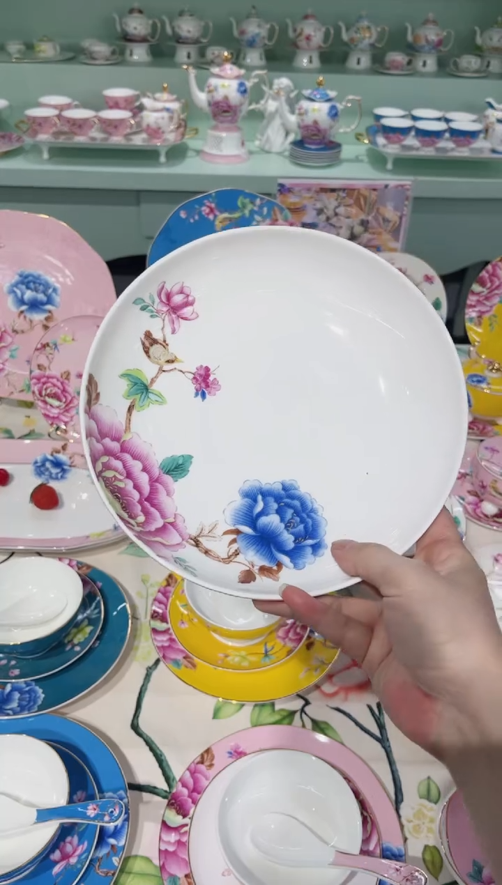 36%以上骨粉骨瓷8英寸汤盘