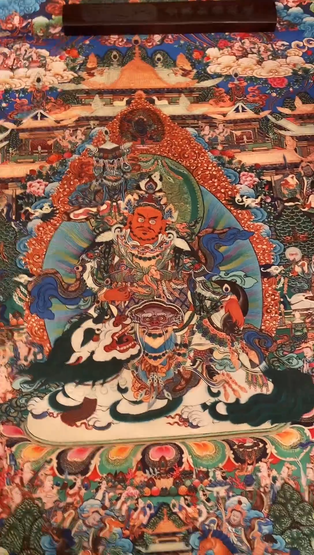 装裱画精美唐卡tk16100