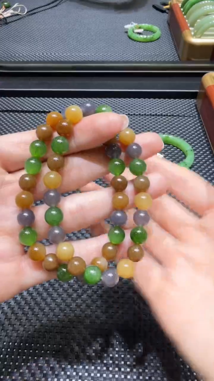 颈饰未镶嵌和田玉手链7-8（多样性，发一）