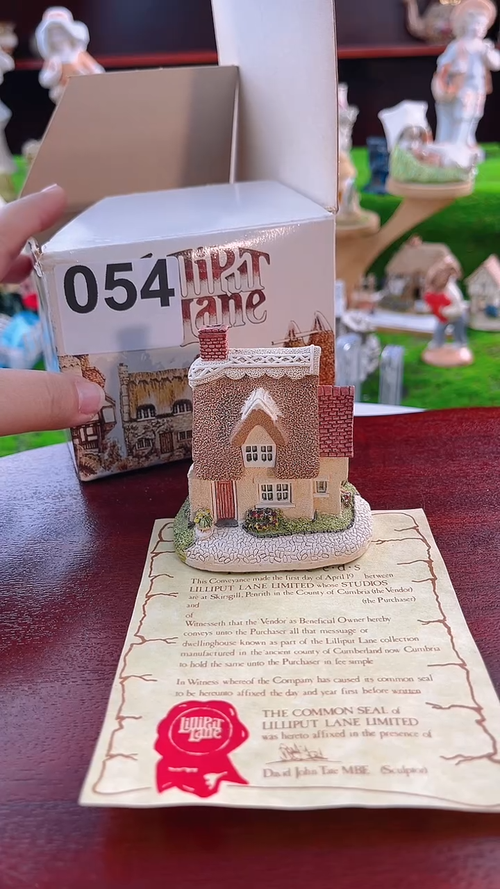 【闪购商品】紫砂茶宠Lilliput中古小房子054