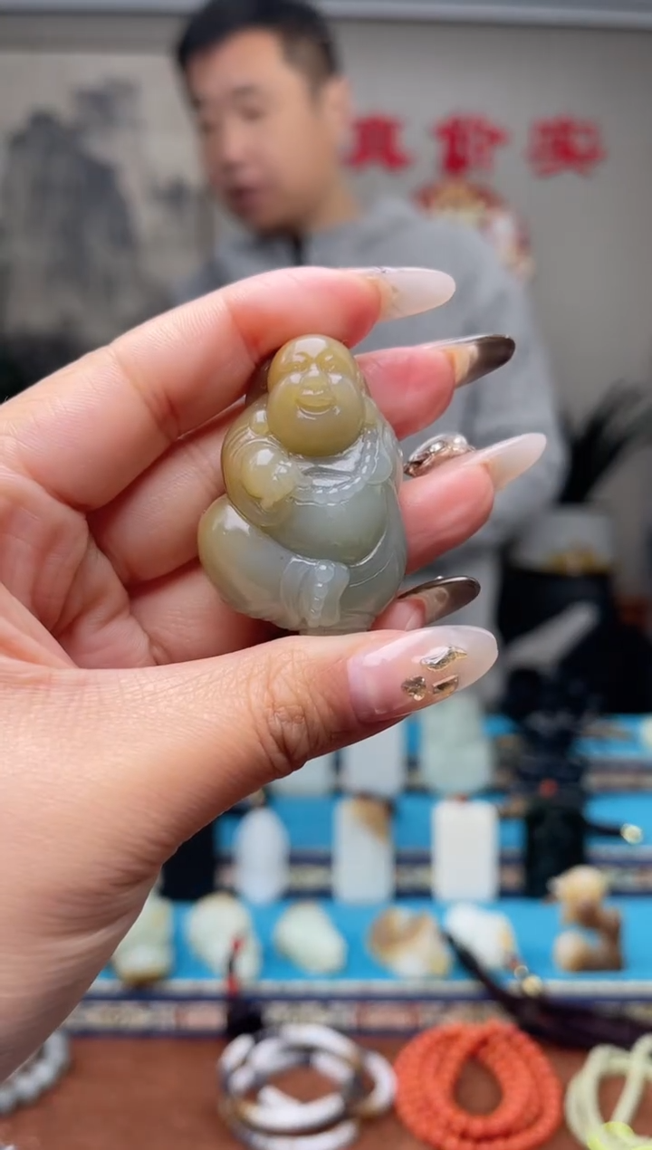 【闪购商品】和田玉挂件未镶嵌1