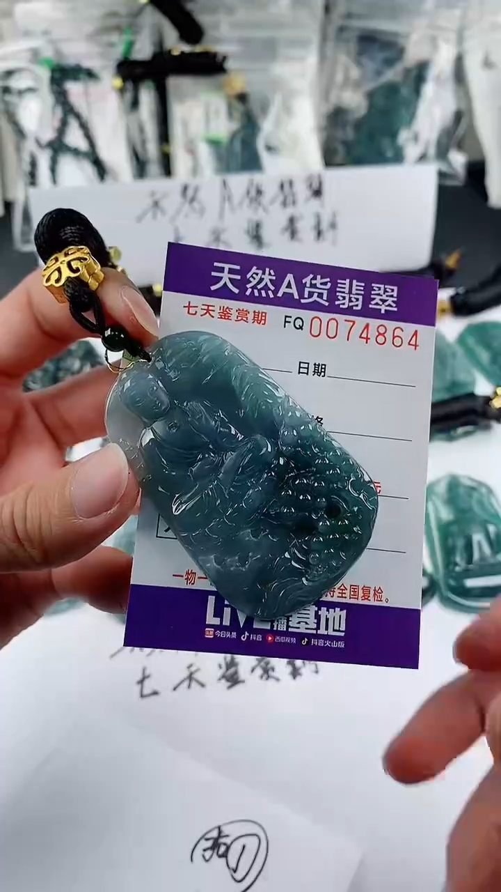 【闪购商品】翡翠颈饰未镶嵌            