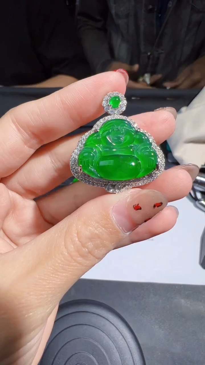 【闪购商品】定制翡翠未镶嵌佛公商品多样性发货1