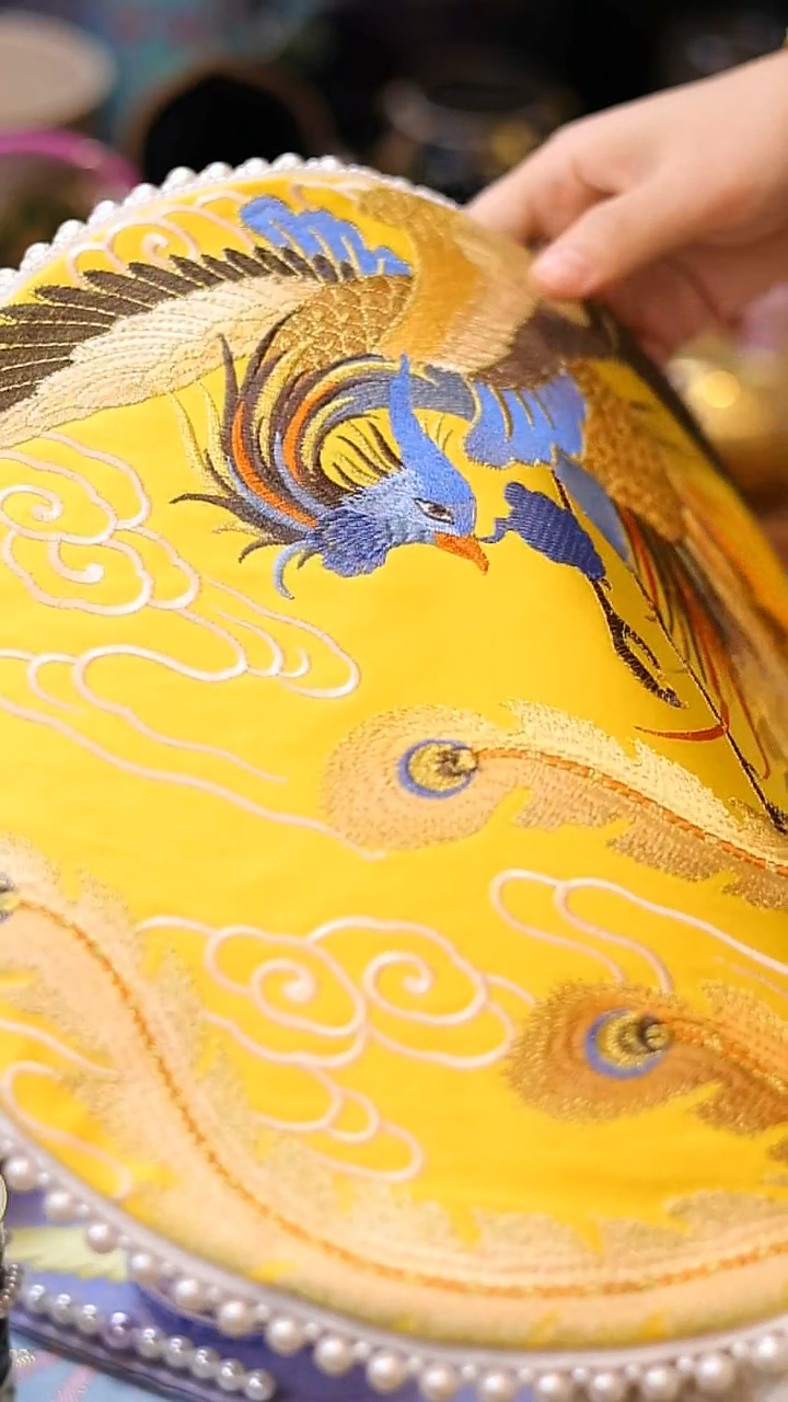 【闪购商品】摆件山怂阿卿直播间@@qv凤凰茶席