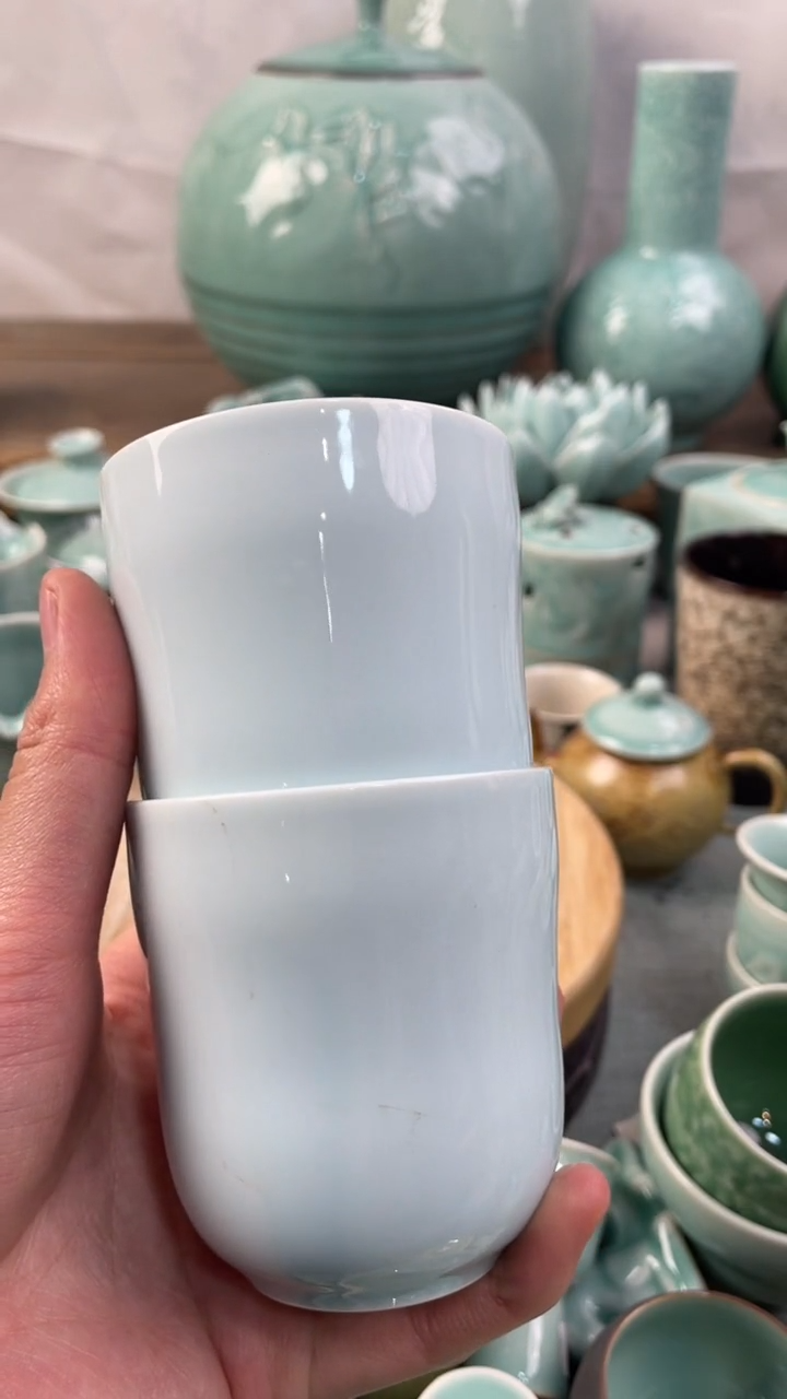 【闪购商品】2个 特价福利 微瑕 慧仙青瓷