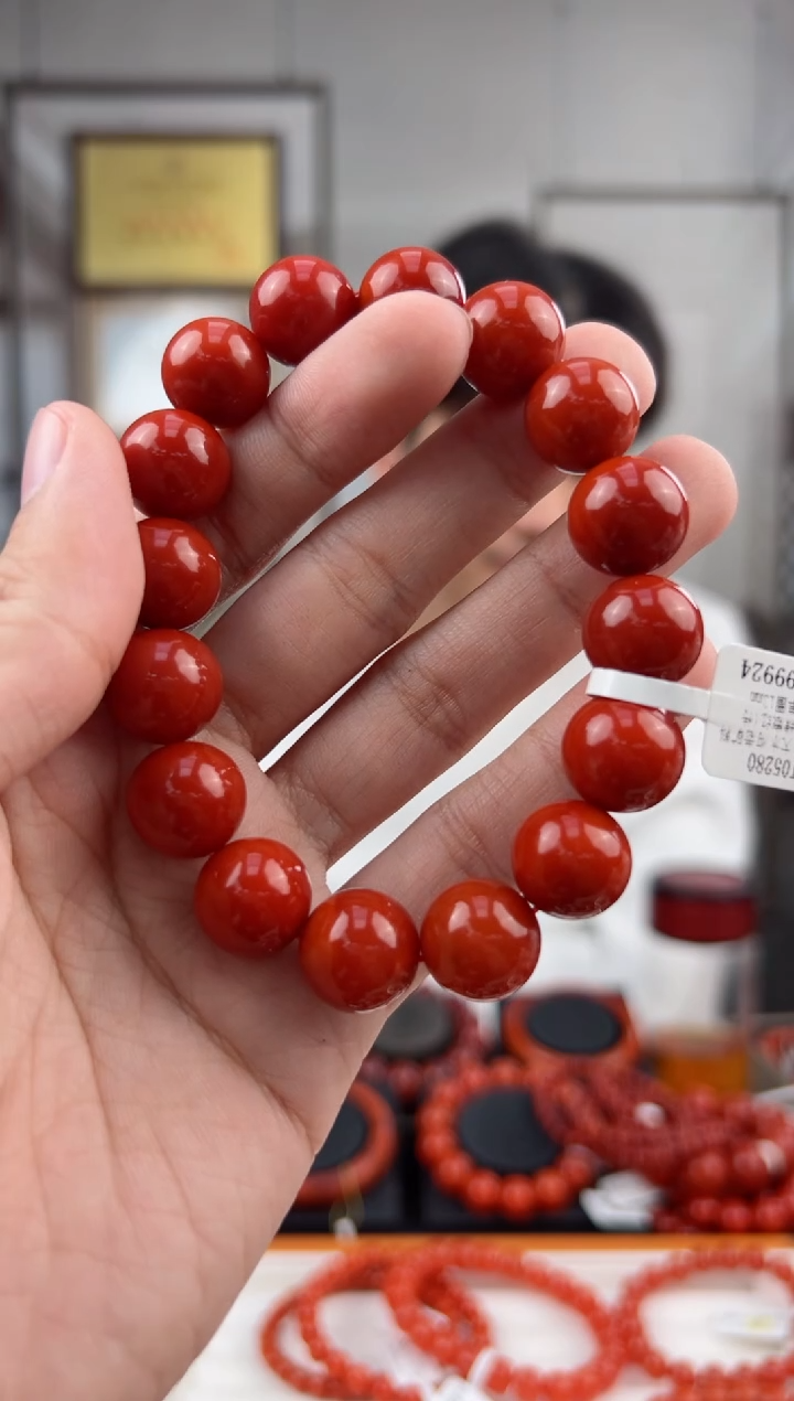 【闪购商品】南红玛瑙单圈未镶嵌@T05280@13MM