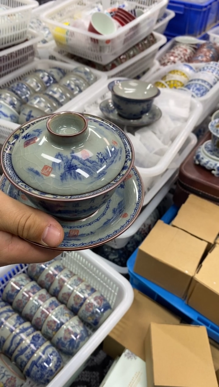 陶瓷老陶泥工艺茶具容量约150